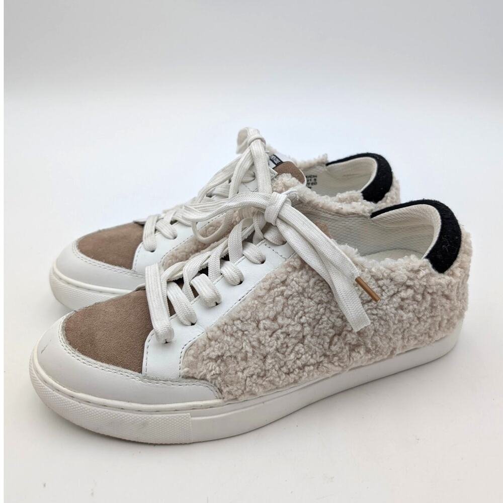 Kenneth Cole Kam Guard Cozy Eo Sneakers Women's Natural/Taupe Size US5 EU35
